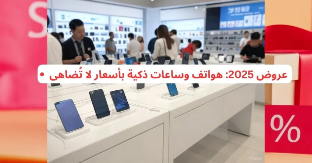 عروض الهواتف الذكية 2025