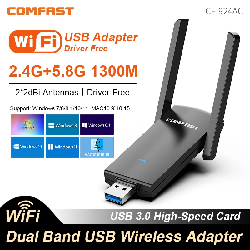 محول واي فاي كومفاست 1300Mbps