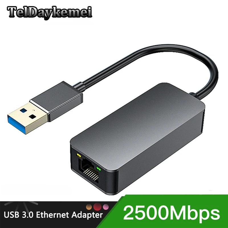 محول إيثرنت 2.5G USB-C عالي السرعة