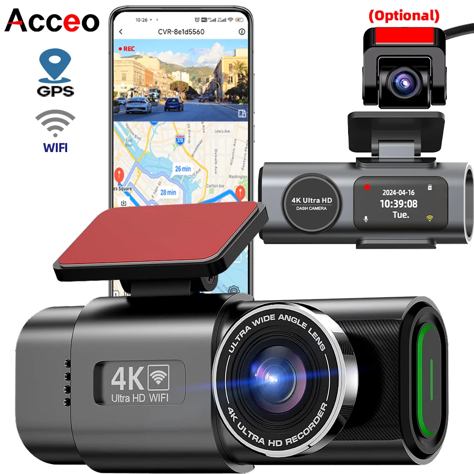كاميرا داش 4K لرؤية ليلية متميزة