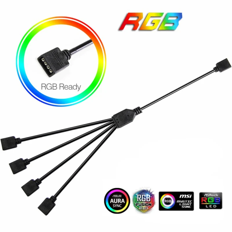كابل تمديد RGB متعدد الاستخدامات