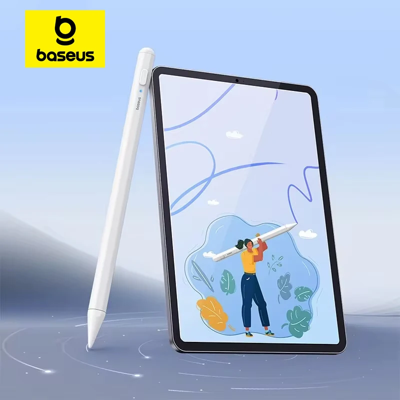قلم Baseus مزود بمصباح LED لجهاز iPad