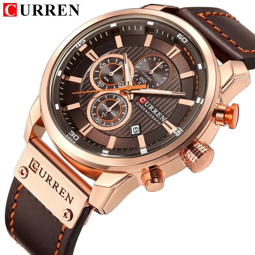 ساعة CURREN الرياضية للرجال