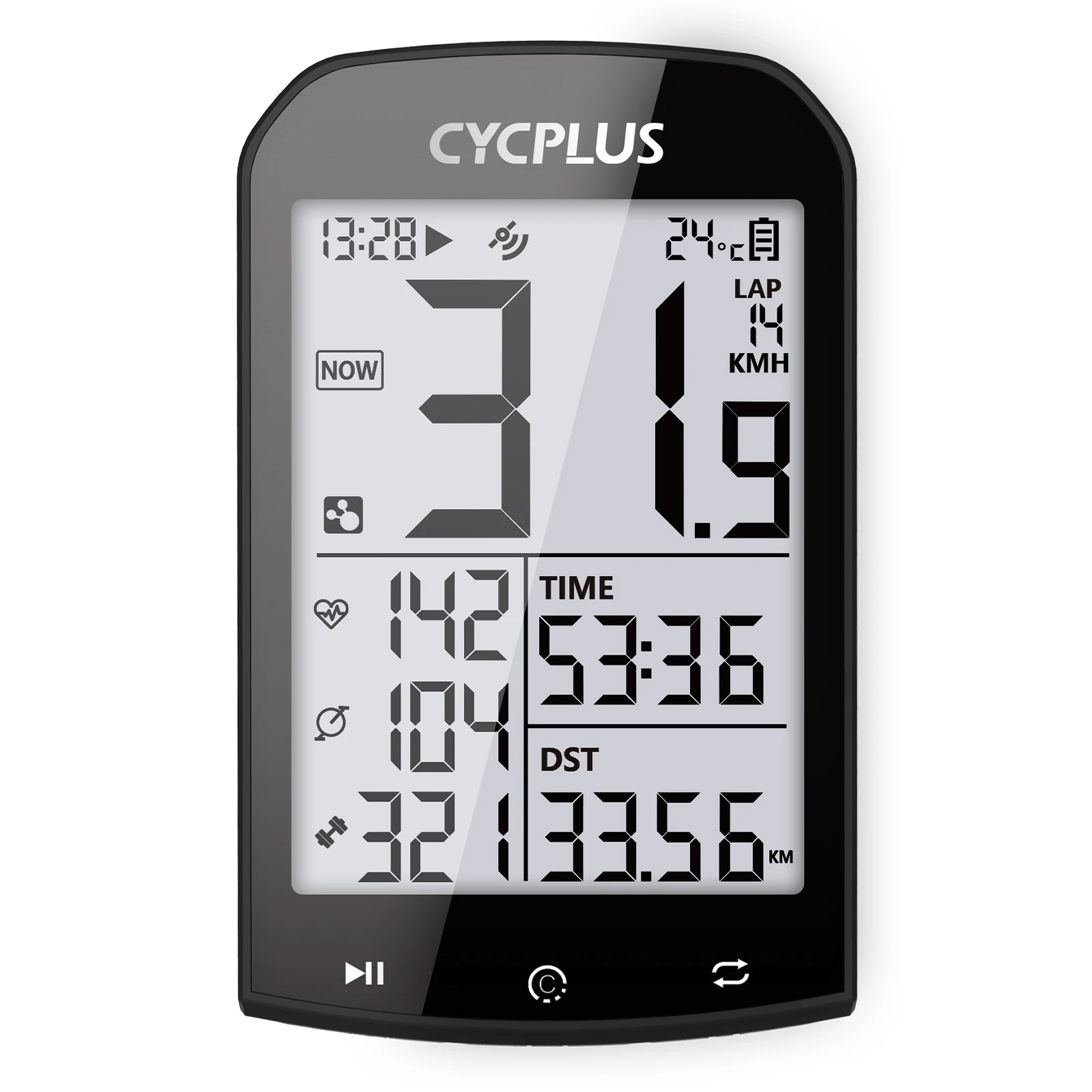 جهاز كمبيوتر دراجات CYCPLUS M1 بتقنية البلوتوث