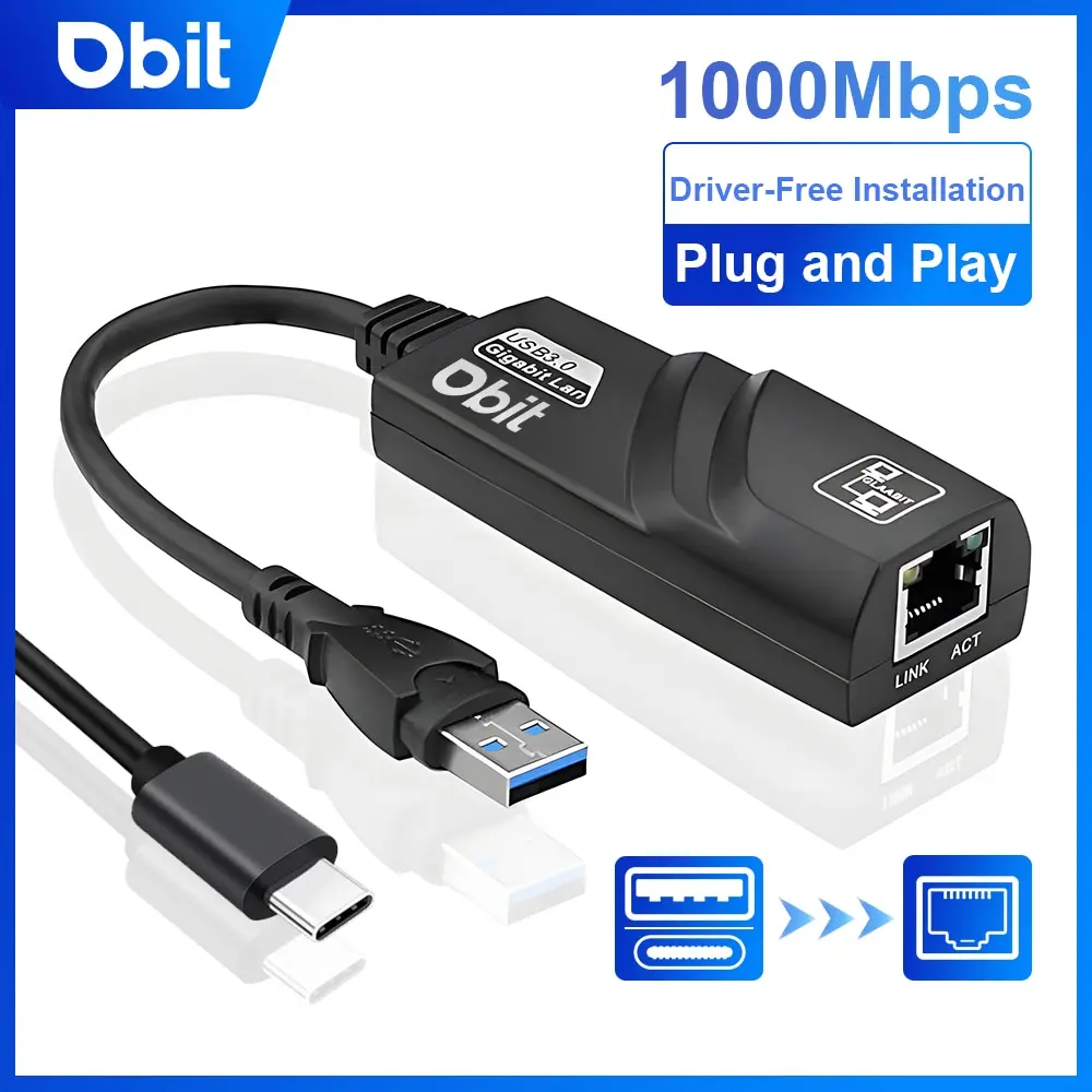 محول DBIT 3.0 USB HUB واي فاي
