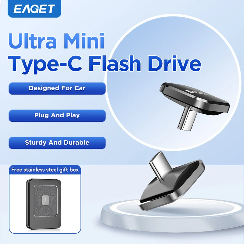 محرك فلاش EAGET USB 2.0 نوع-C