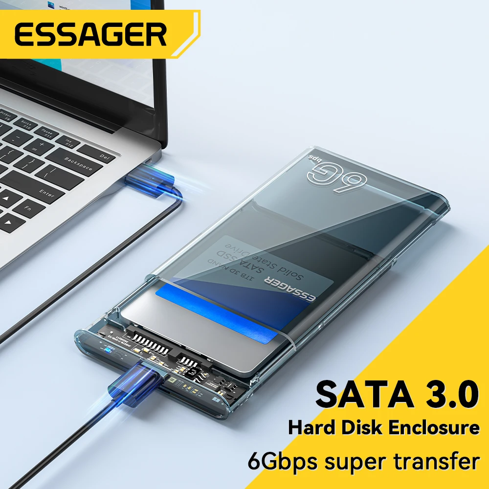 حافظة قرص صلب محمولة Essager 2.5 بوصة