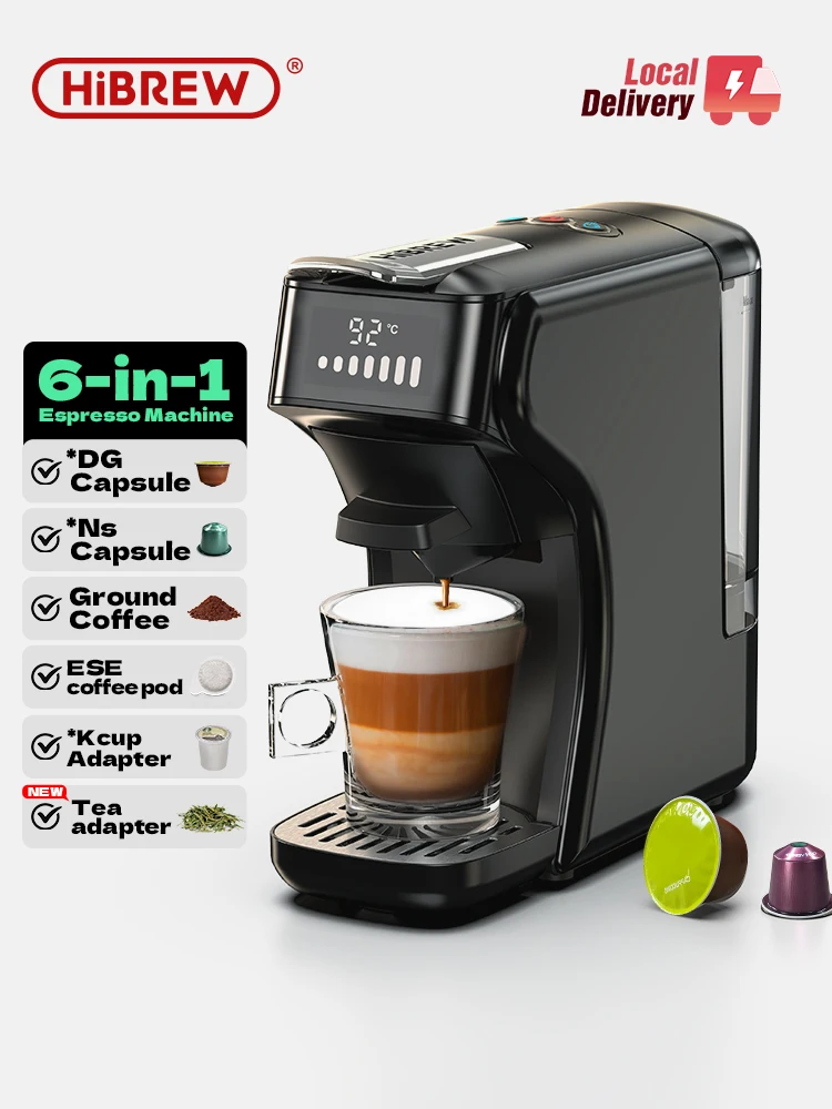 ماكينة صنع القهوة HiBREW 6in1
