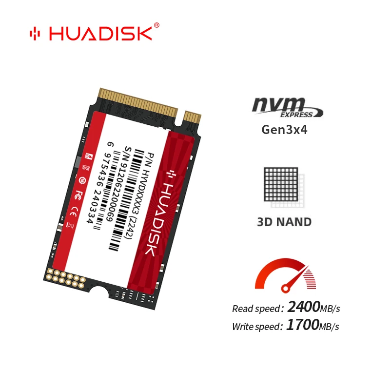 قرص صلب NVMe متميز سعة 512 جيجابايت