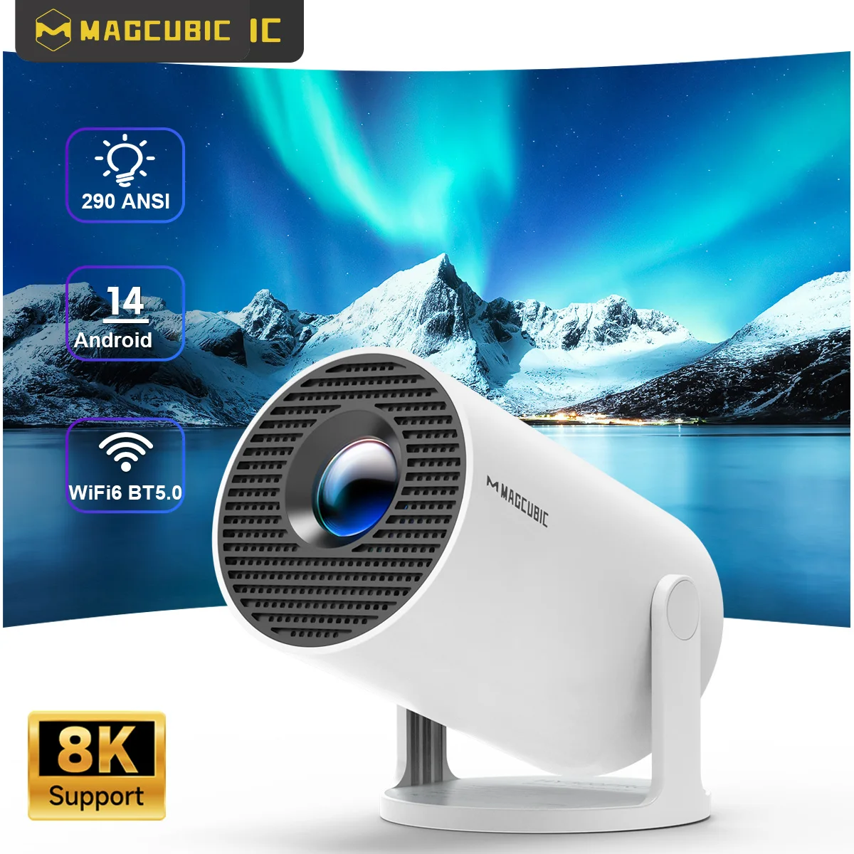 جهاز عرض Magcubic HY300 Pro 8K