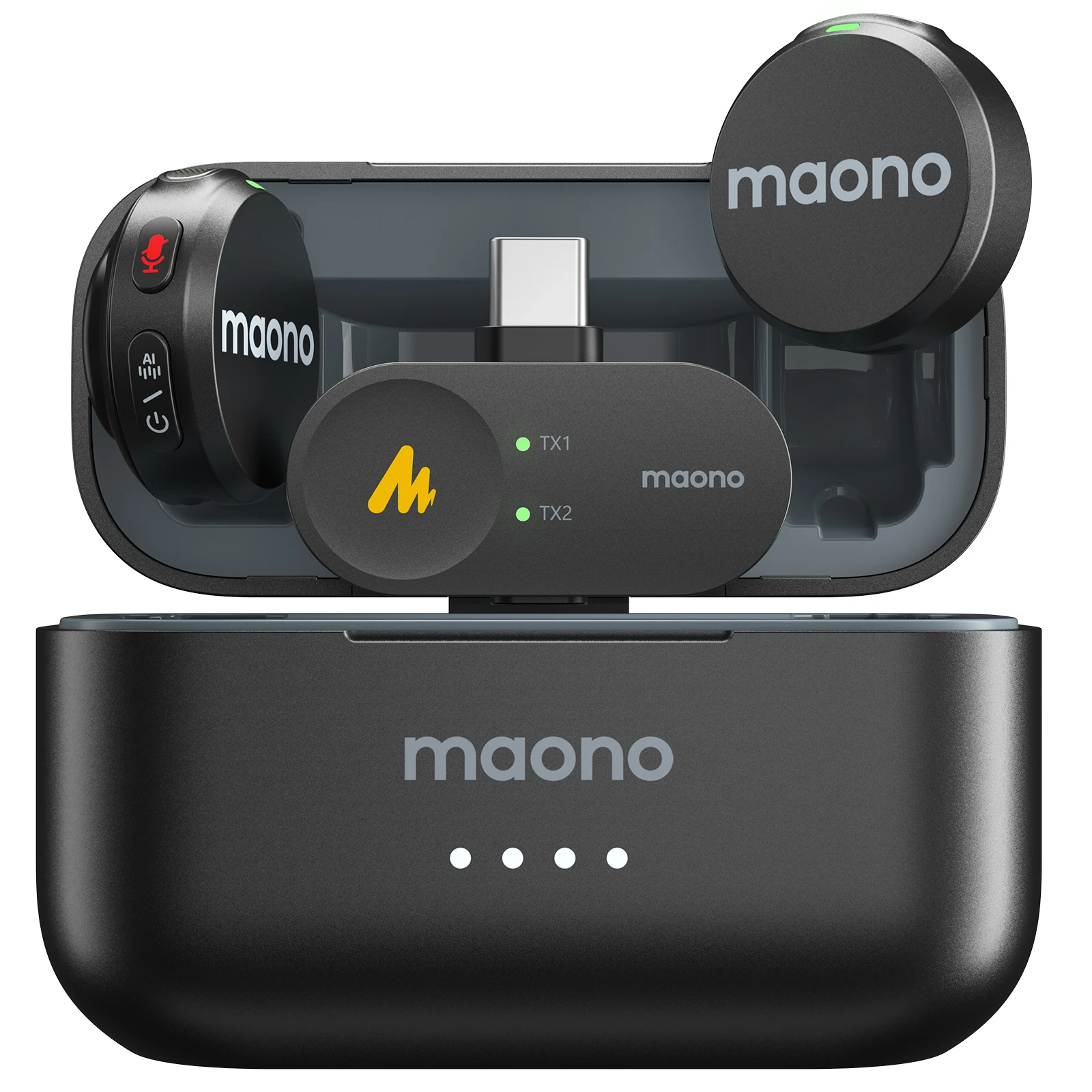 ميكروفون Maono Wave T5 اللاسلكي للكاميرا