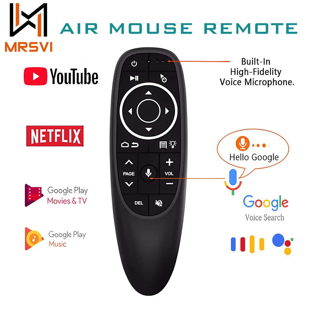 جهاز تحكم عن بعد صوتي MRSVI G10S PRO