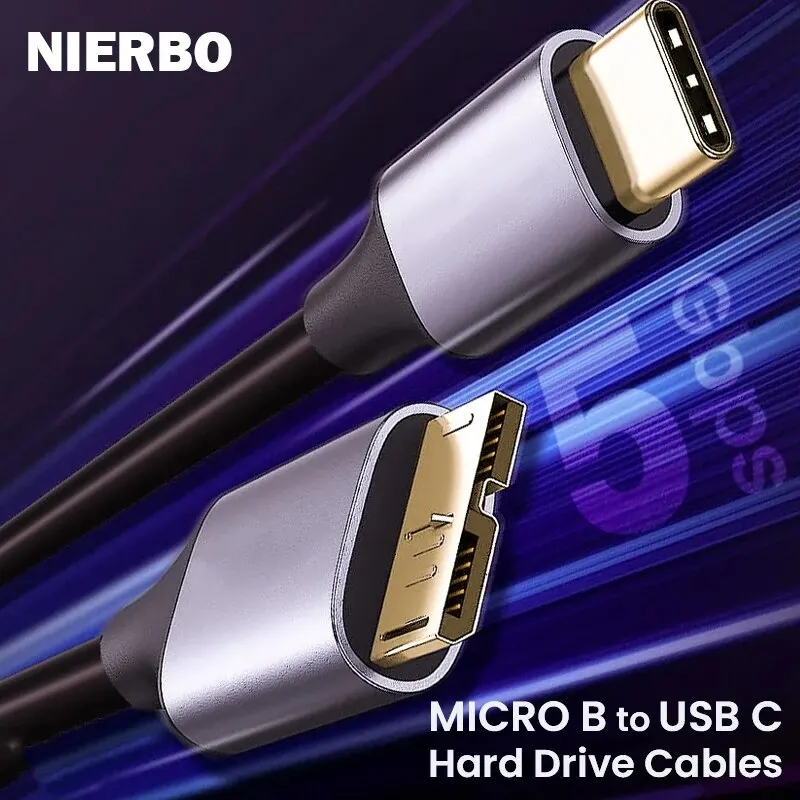 كابل NIERBO USB C إلى مايكرو B