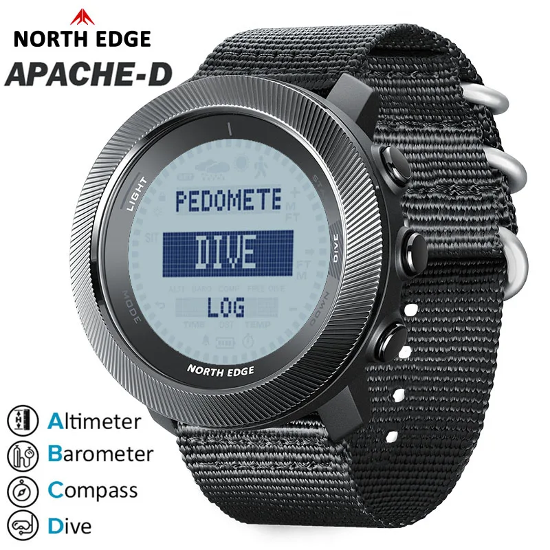 ساعة NORTH EDGE APACHE-D الرياضية