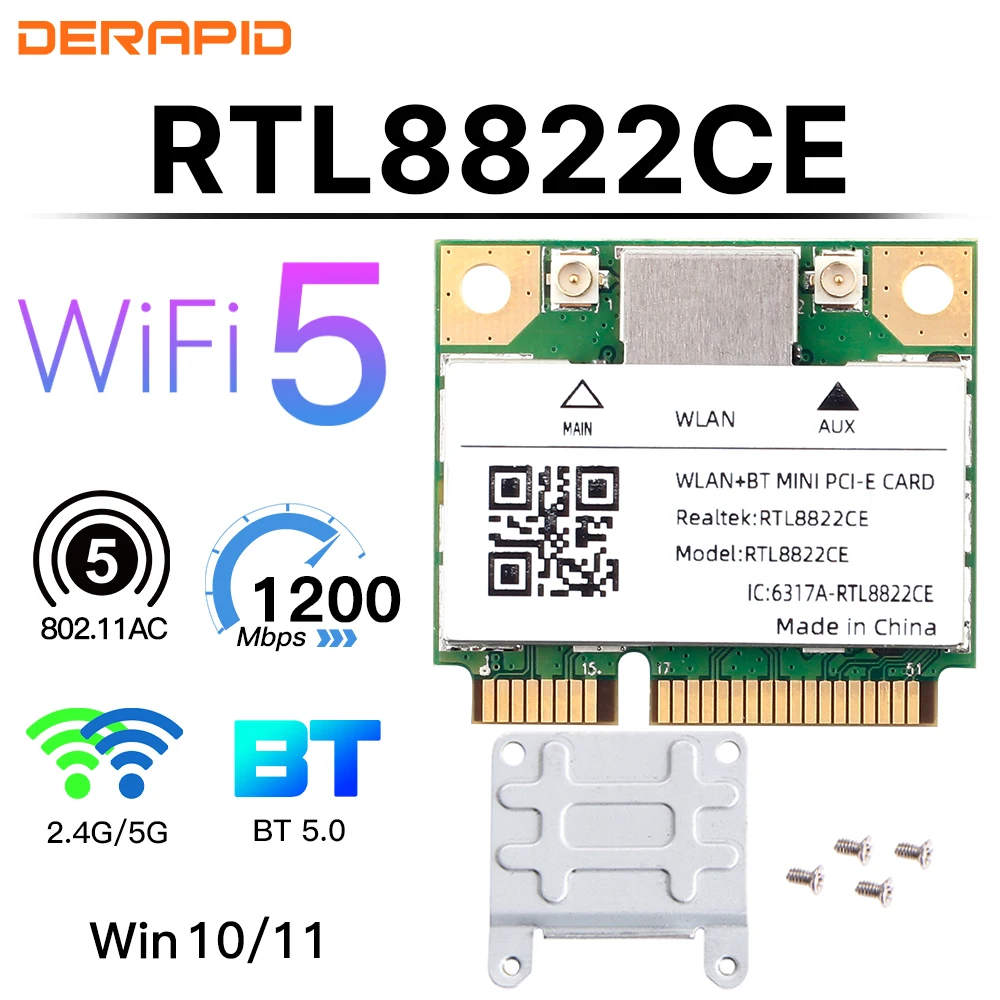 محول واي فاي بلوتوث RTL8822CE