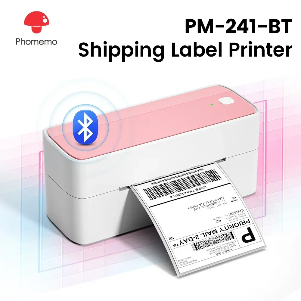 طابعة ملصقات حرارية بلوتوث Phomemo 241