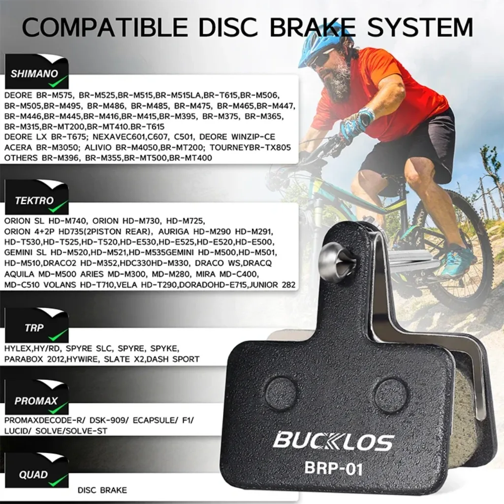 منصات فرامل BUCKLOS للدراجات: بديل Shimano MT200 المتين