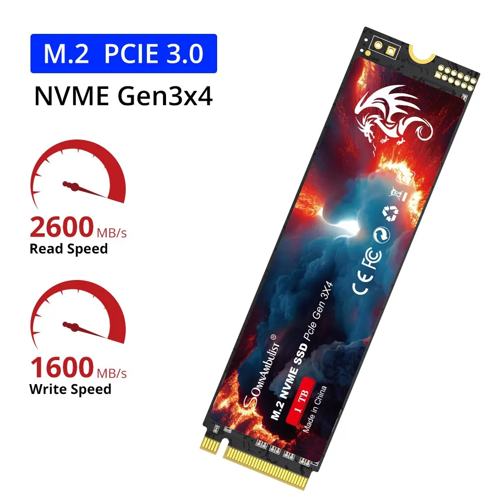 محرك أقراص SSD NVME سومنابولست