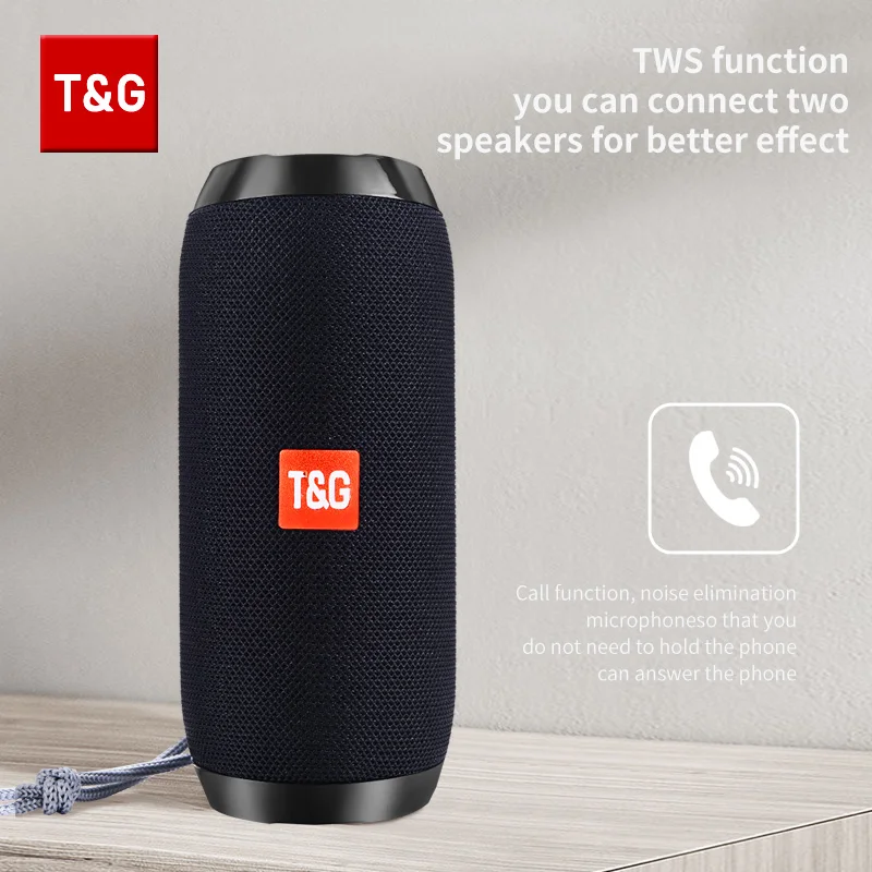 سمّاعات بلوتوث T & G TG117 المحمولة