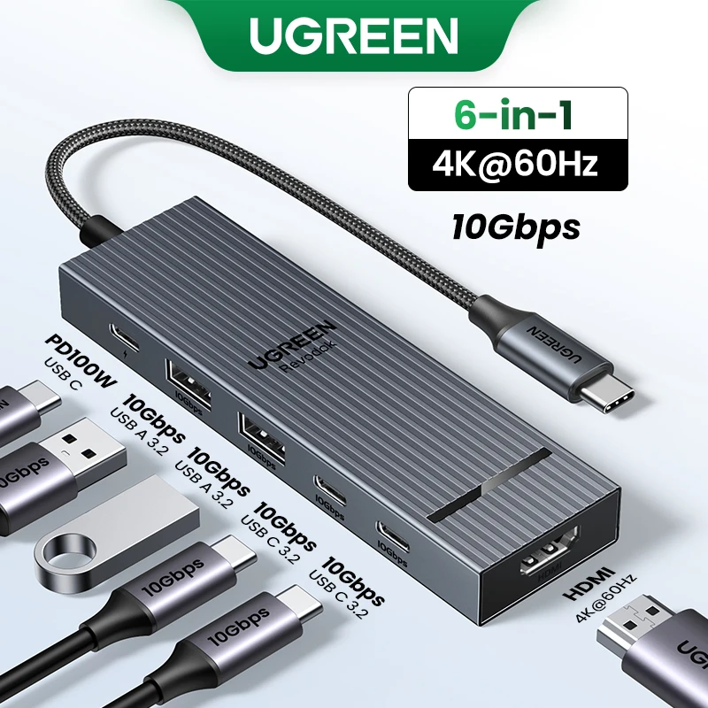 محور بيانات يوغرين USB C 10Gbps
