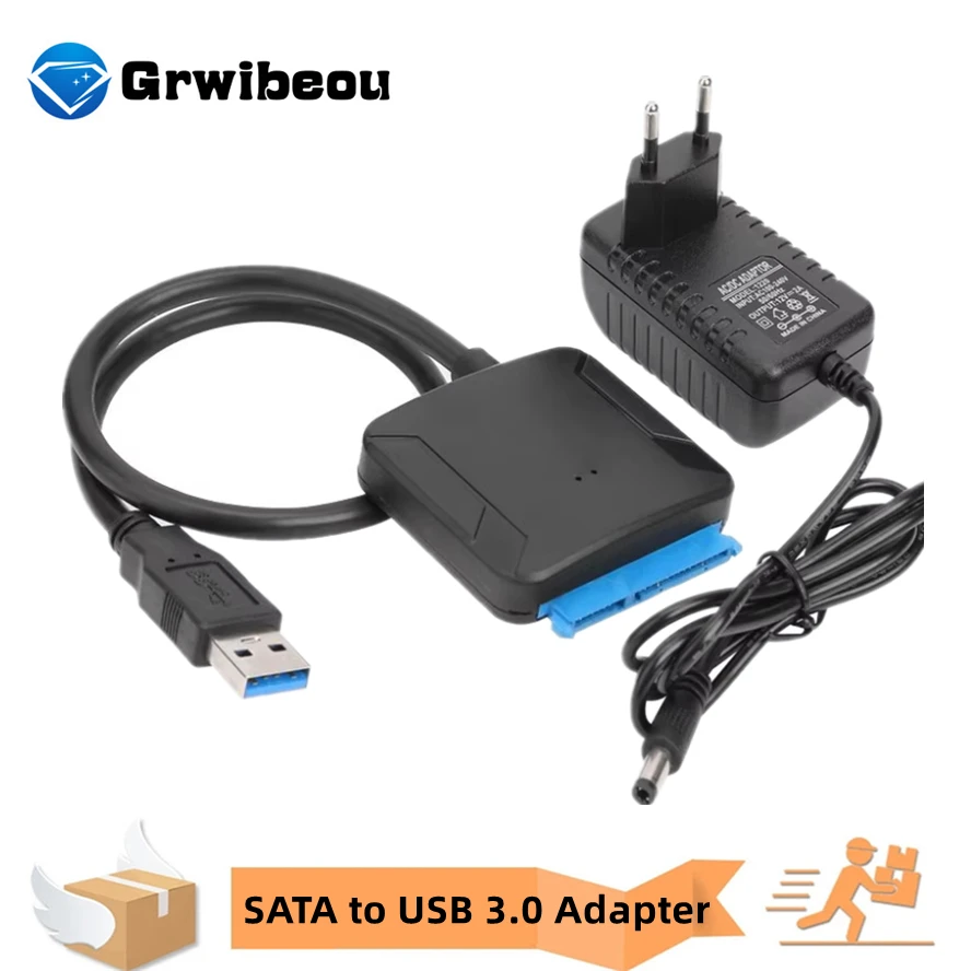 محول USB 3.0 إلى SATA مع طاقة