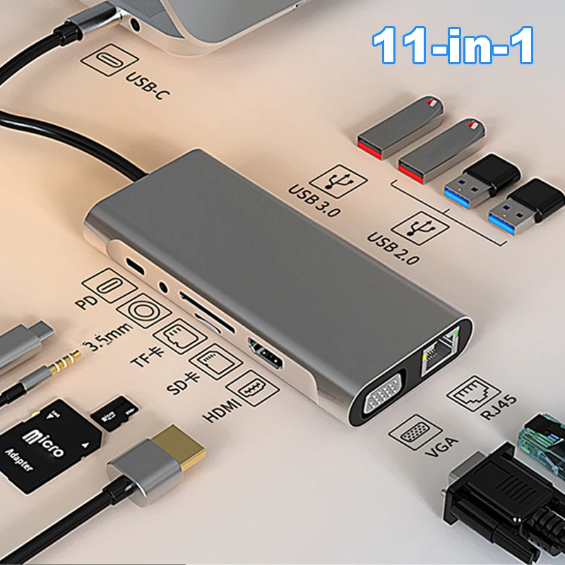 محطة إرساء USB C بأداء 4K