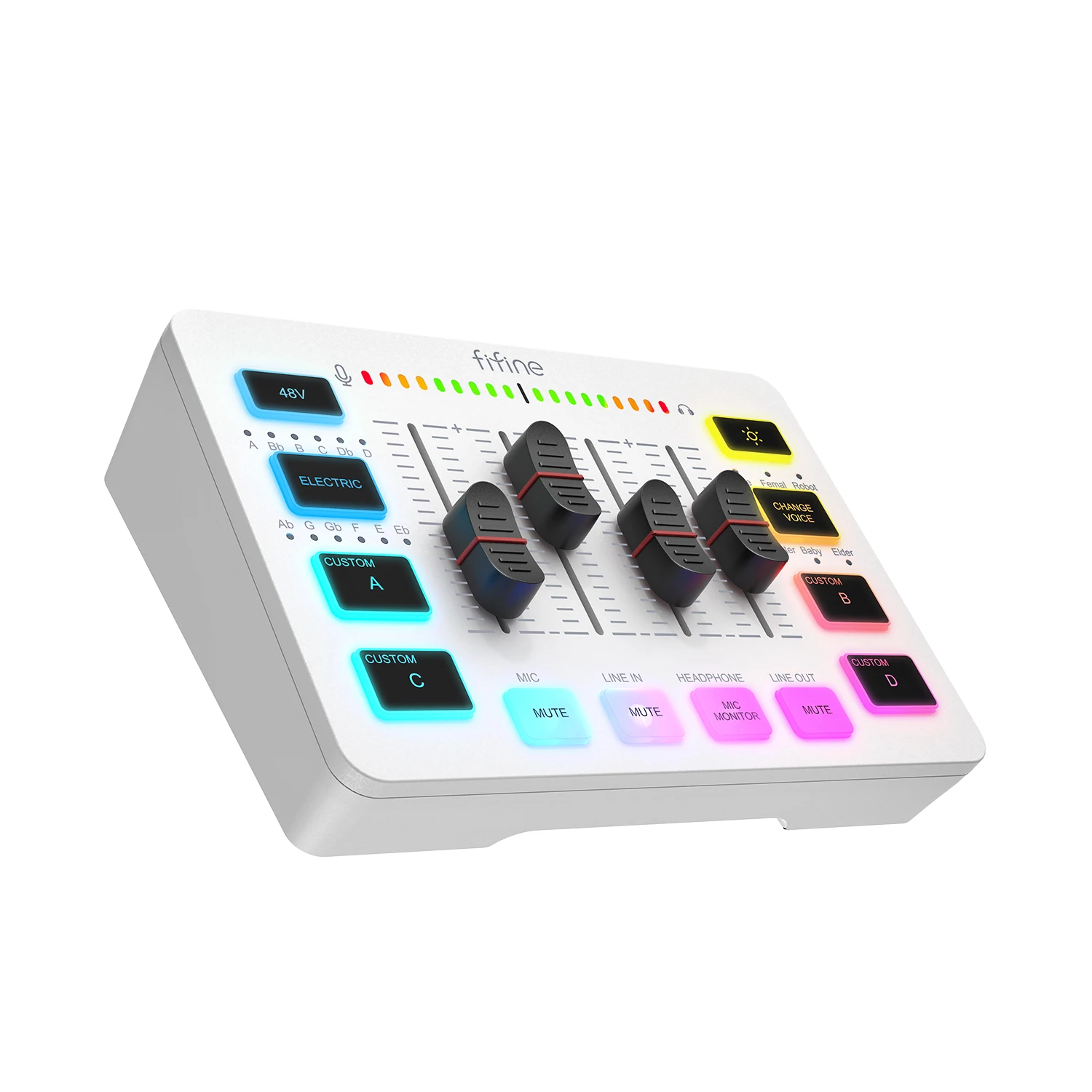 خلاط USB للألعاب مع واجهة XLR