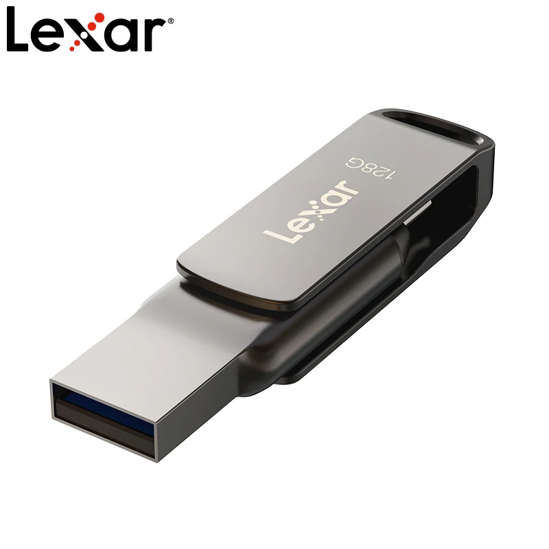 محرك فلاش USB Lexar D400 المزدوج