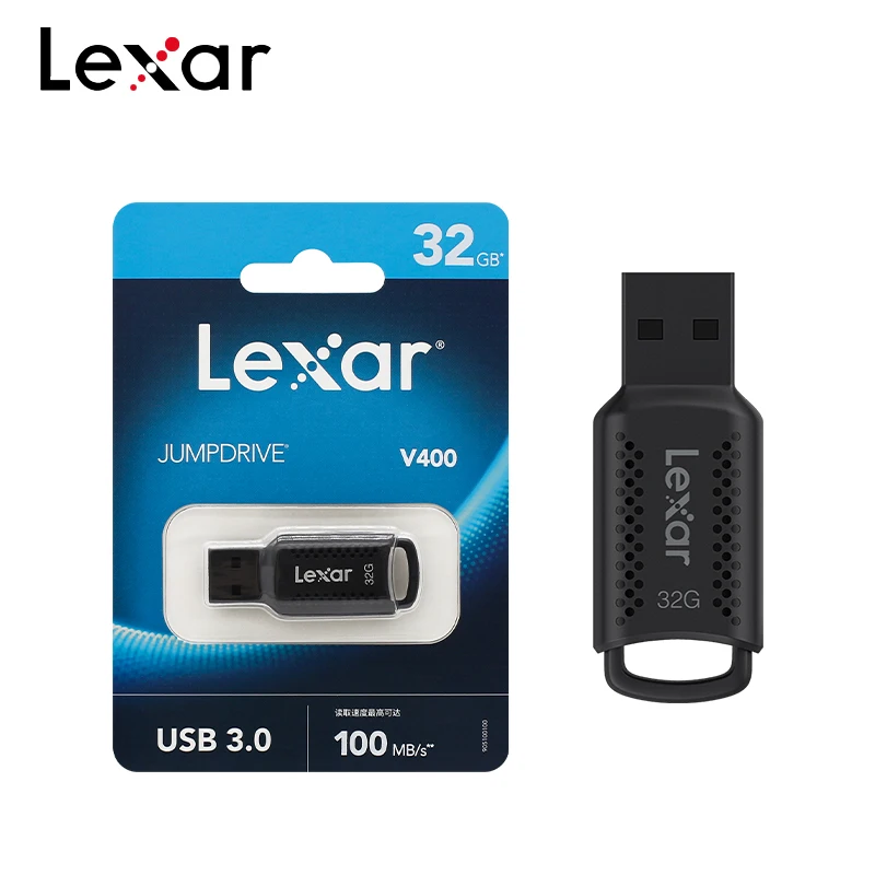 محرك فلاش USB Lexar V400 سعة 32/64 جيجابايت