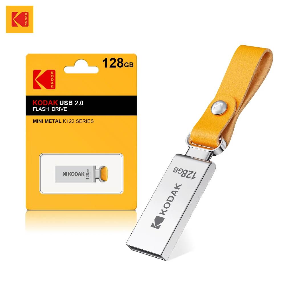 محرك فلاش كوداك USB صغير سعة 128 جيجابايت