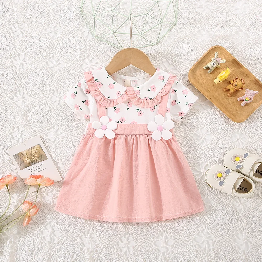 فستان صيفي adorable للفتيات الصغيرات