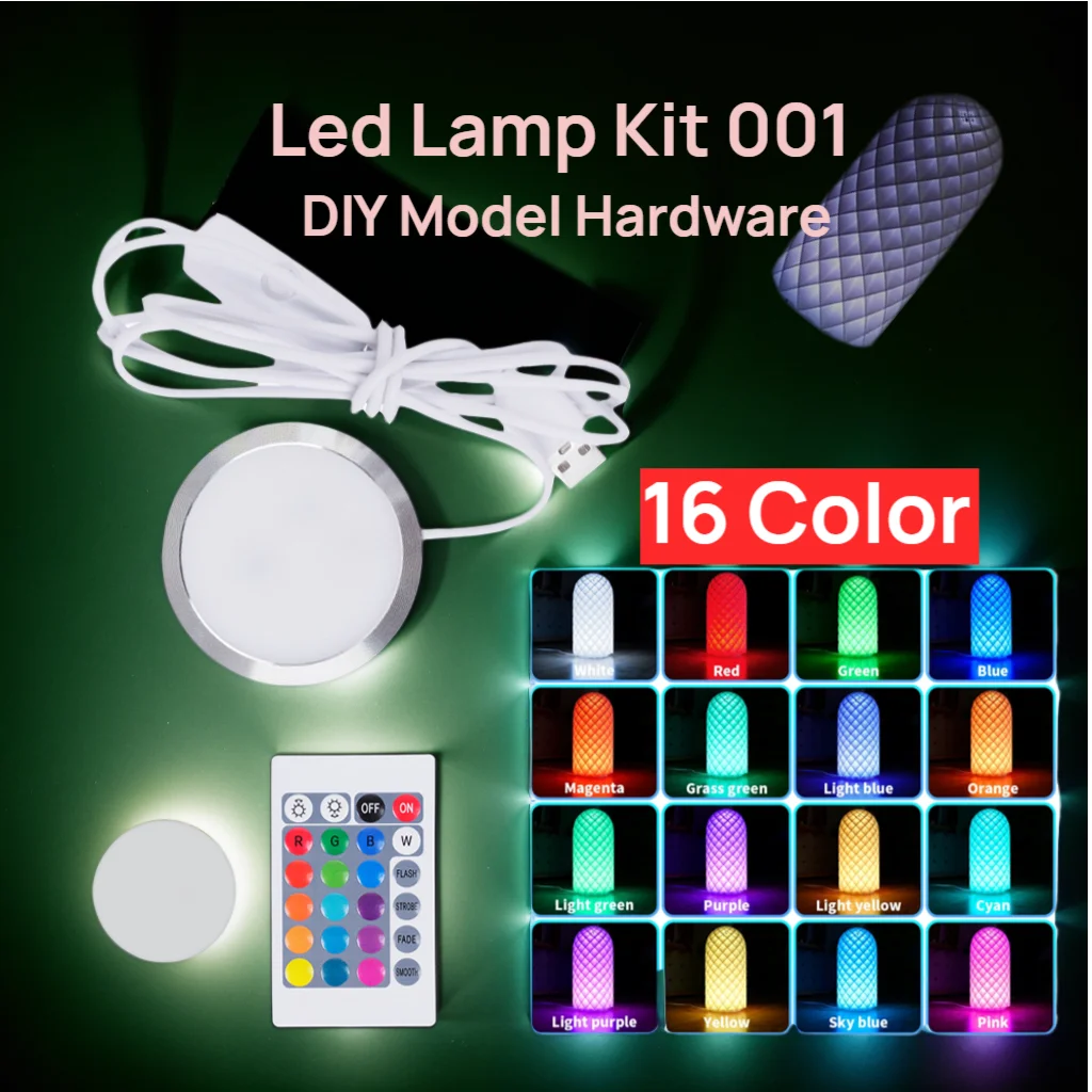 طقم إضاءة بامبو قابل للتعديل LED