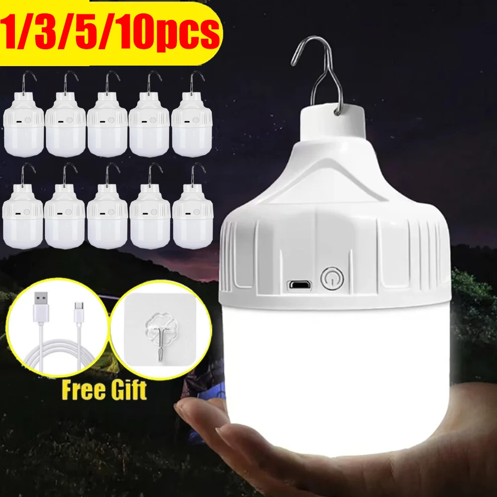 مصابيح LED محمولة للطوارئ والتخييم