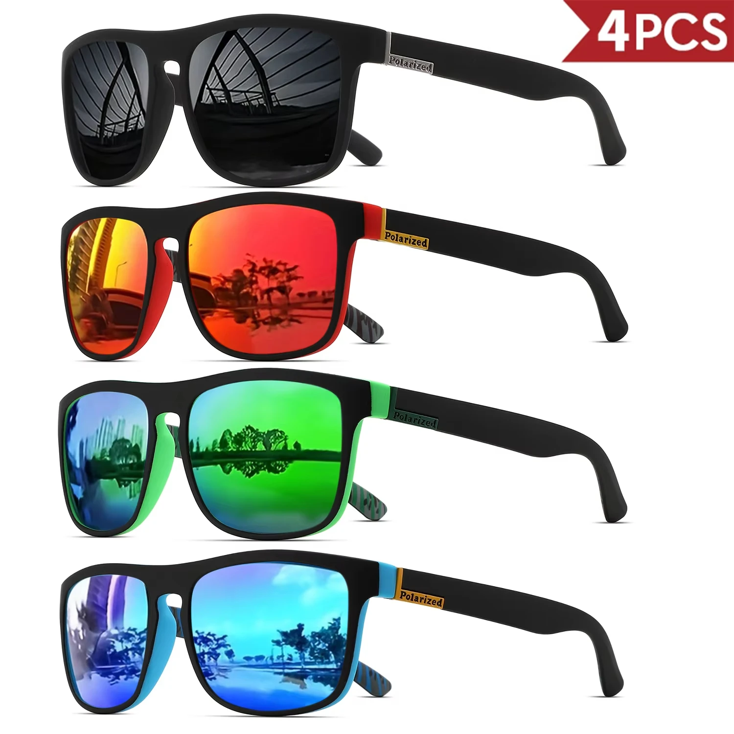 Lightweight Polarized Sports Sunglasses for Men