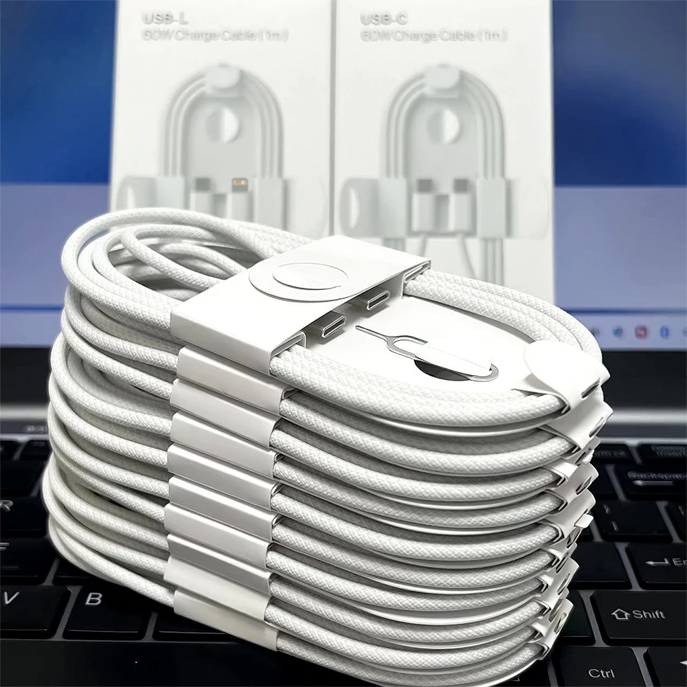 كابل شحن سريع USB C لهواتف آبل