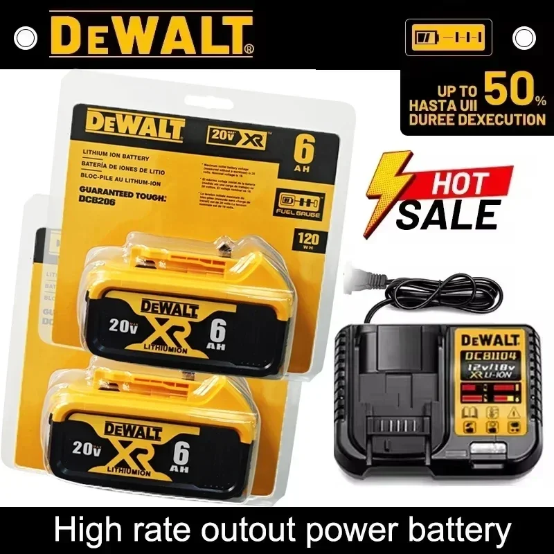 Dewalt 20V Rechargeable 6AH Lithium Ion Battery