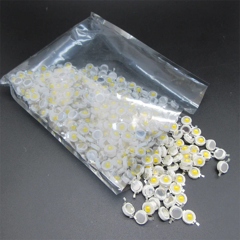 100 قطعة مصابيح LED صغيرة متنوعة الألوان