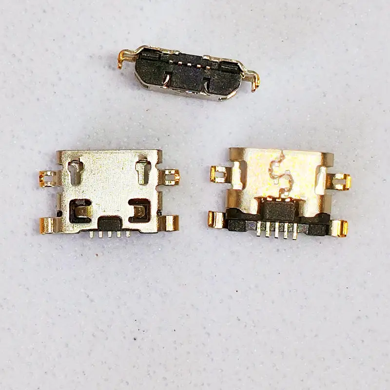 100 قطعة موصل شحن مايكرو USB