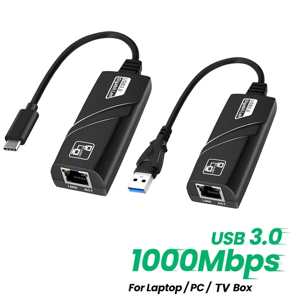 محول إيثرنت USB 3.0 عالي السرعة