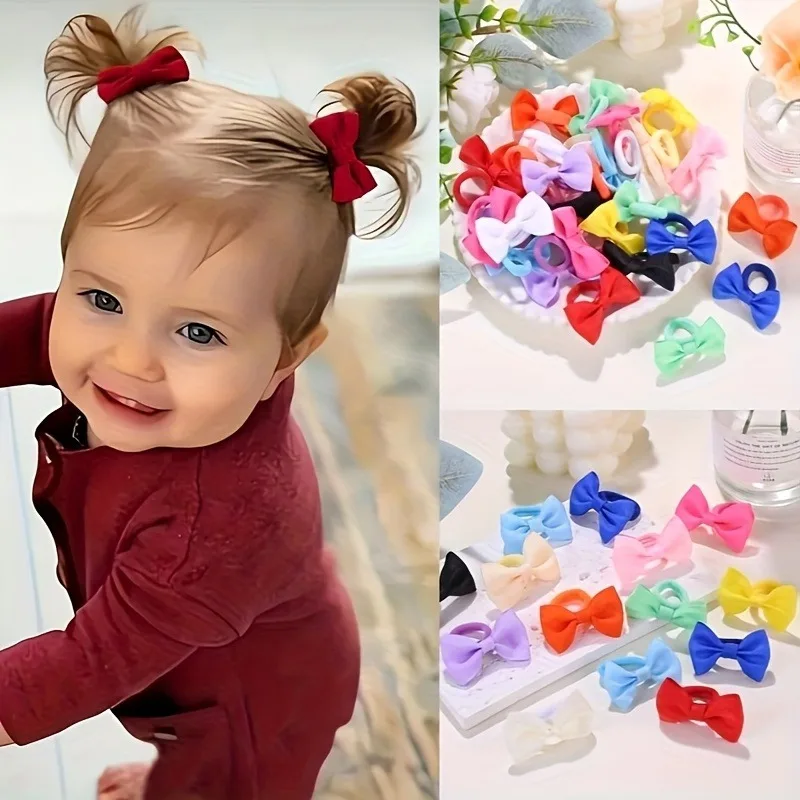 Cute Bow Elastic Non-slip Hair Ties