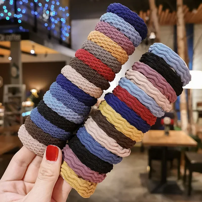 Chic Elastic Hair Bands for Ponytails