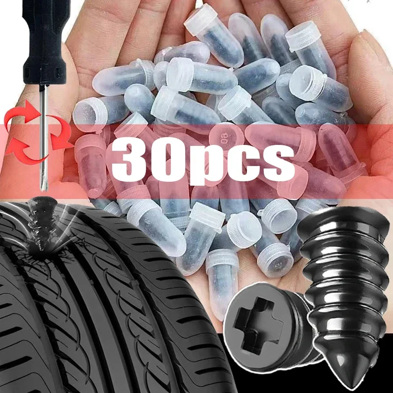 10/30 Pcs Tire Repair Tools for Bikes