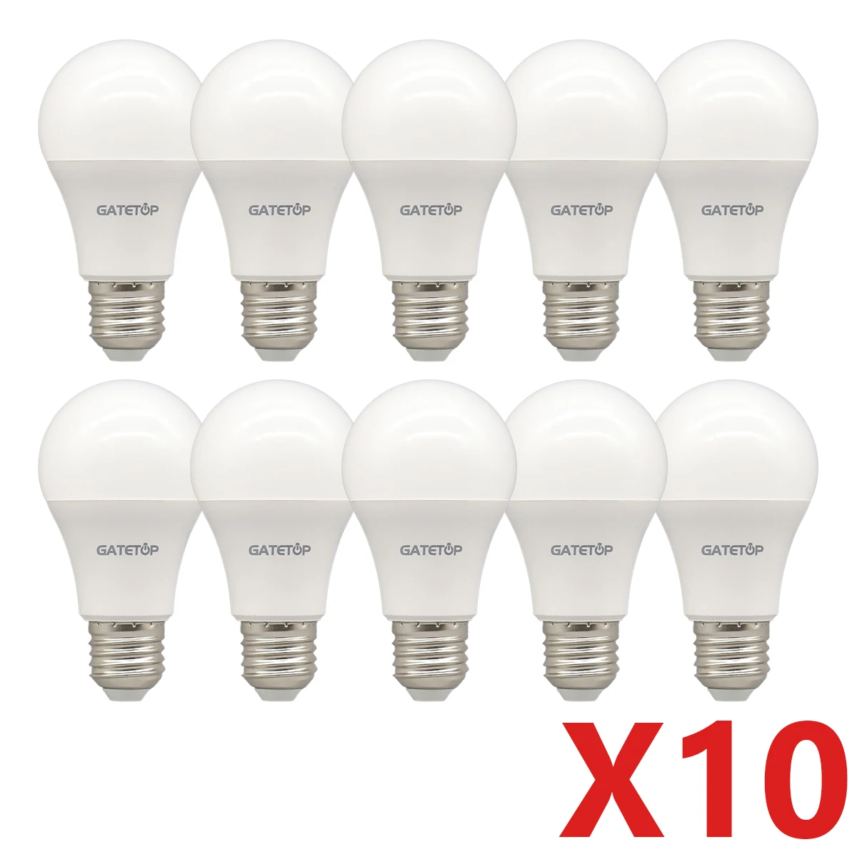10 قطع لمبات LED E27 بتوفير الطاقة
