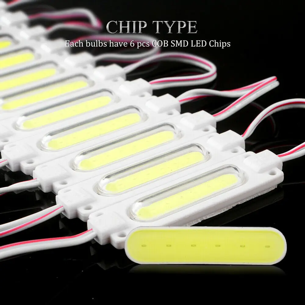 وحدة إضاءة LED مقاومة للماء 10 قطع