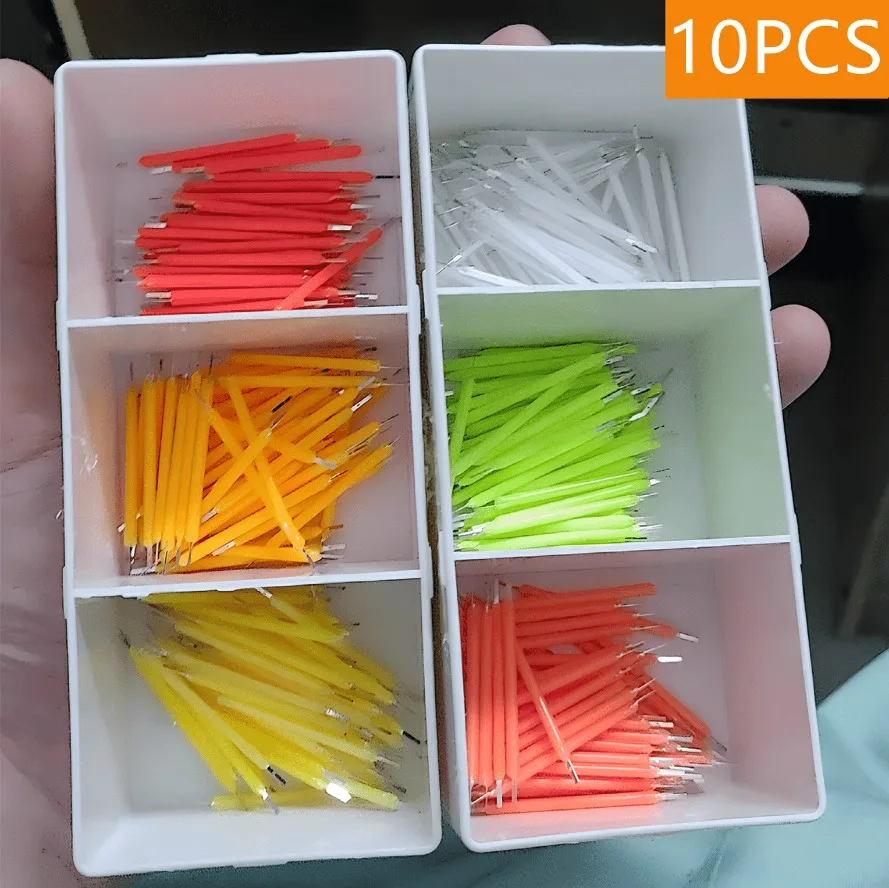 10 قطع لمبات LED ملونة للتزيين