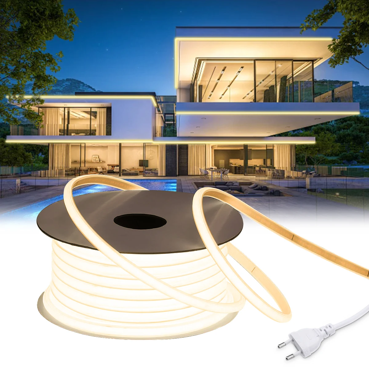 شريط LED مقاوم للماء للتزيين في الهواء الطلق