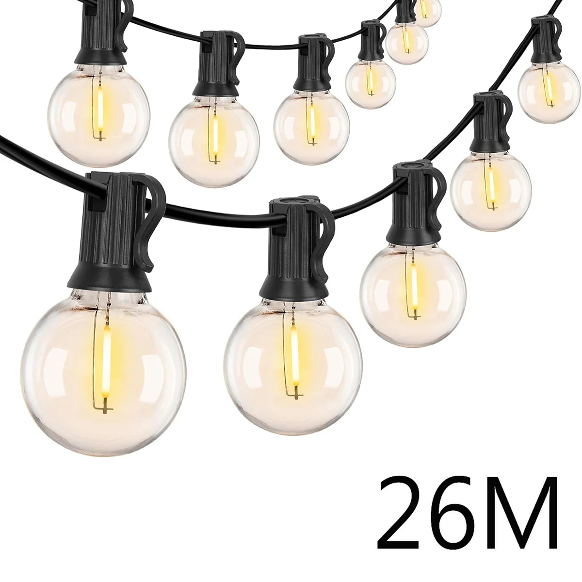 سلسلة أضواء LED G40 للزينة في الهواء الطلق