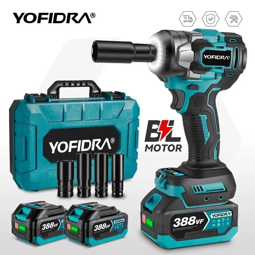 مفتاح ربط كهربائي 1200N.m لاسلكي