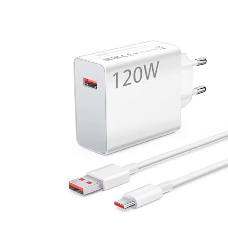 120W Fast USB Charger for Xiaomi Devices