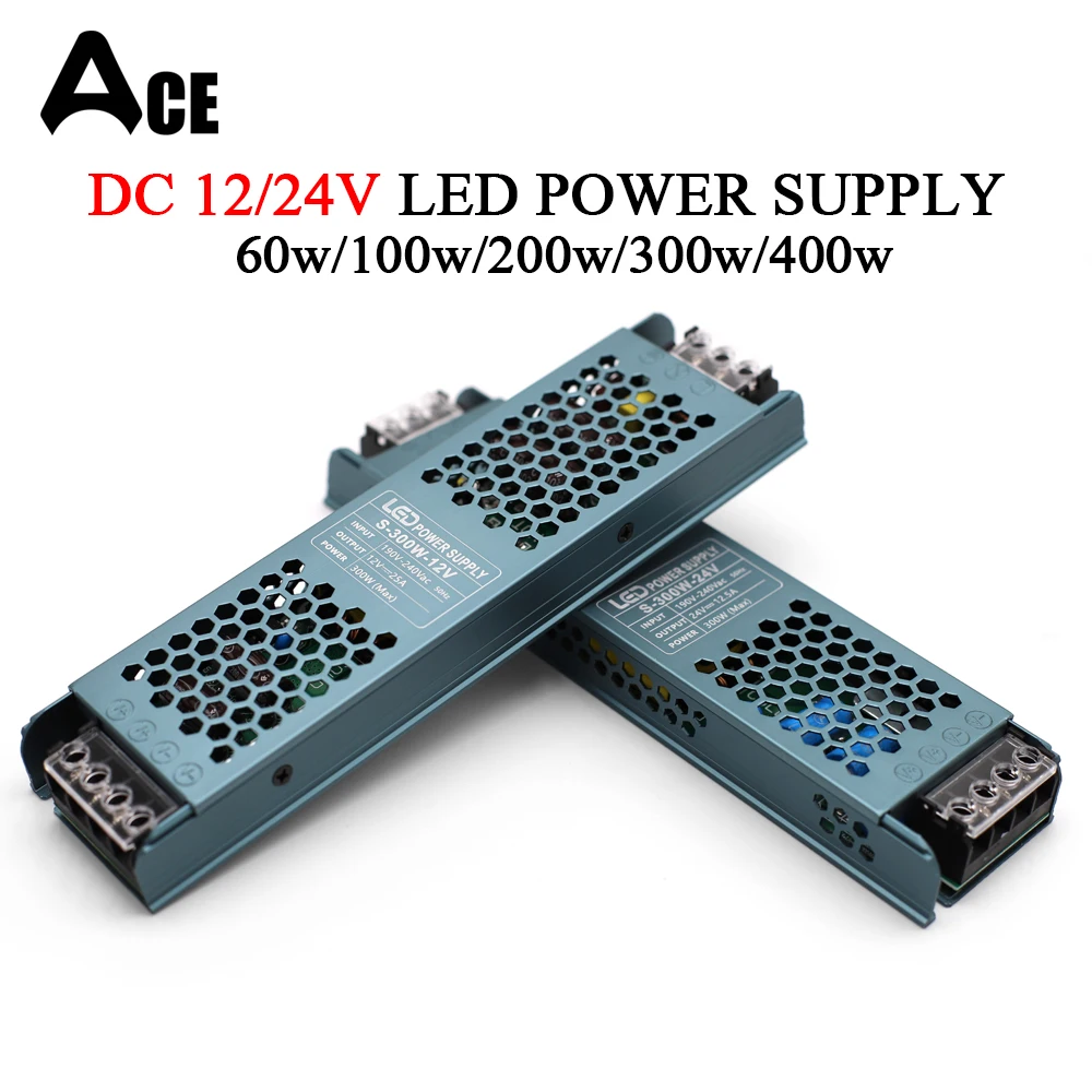 محول طاقة 12V و 24V لLED